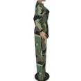 thumbnail image 6 of Awdenio Women's Jumpsuits, Rompers & Overalls , Women Fashion Wide Leg Pants Pocketed Long Sleeve Camouflage Jumpsuit, 6 of 9