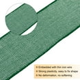 thumbnail image 3 of Burlap Ribbon Fabric Wired Edge Ribbons Forest Green 2 Inch x 10 Yard Wired Ribbon for Gift Wrapping,With Roller, 3 of 6
