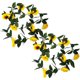 thumbnail image 2 of Decoraciones de vid de girasol falsas, 2 uds., enredaderas falsas, decoraciones decorativas de girasol falso, 2 of 6