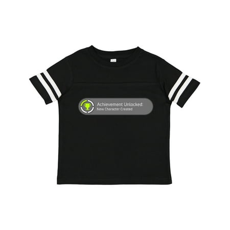 

Inktastic Achievement Unlocked: New Character Created Gift Toddler Boy or Toddler Girl T-Shirt