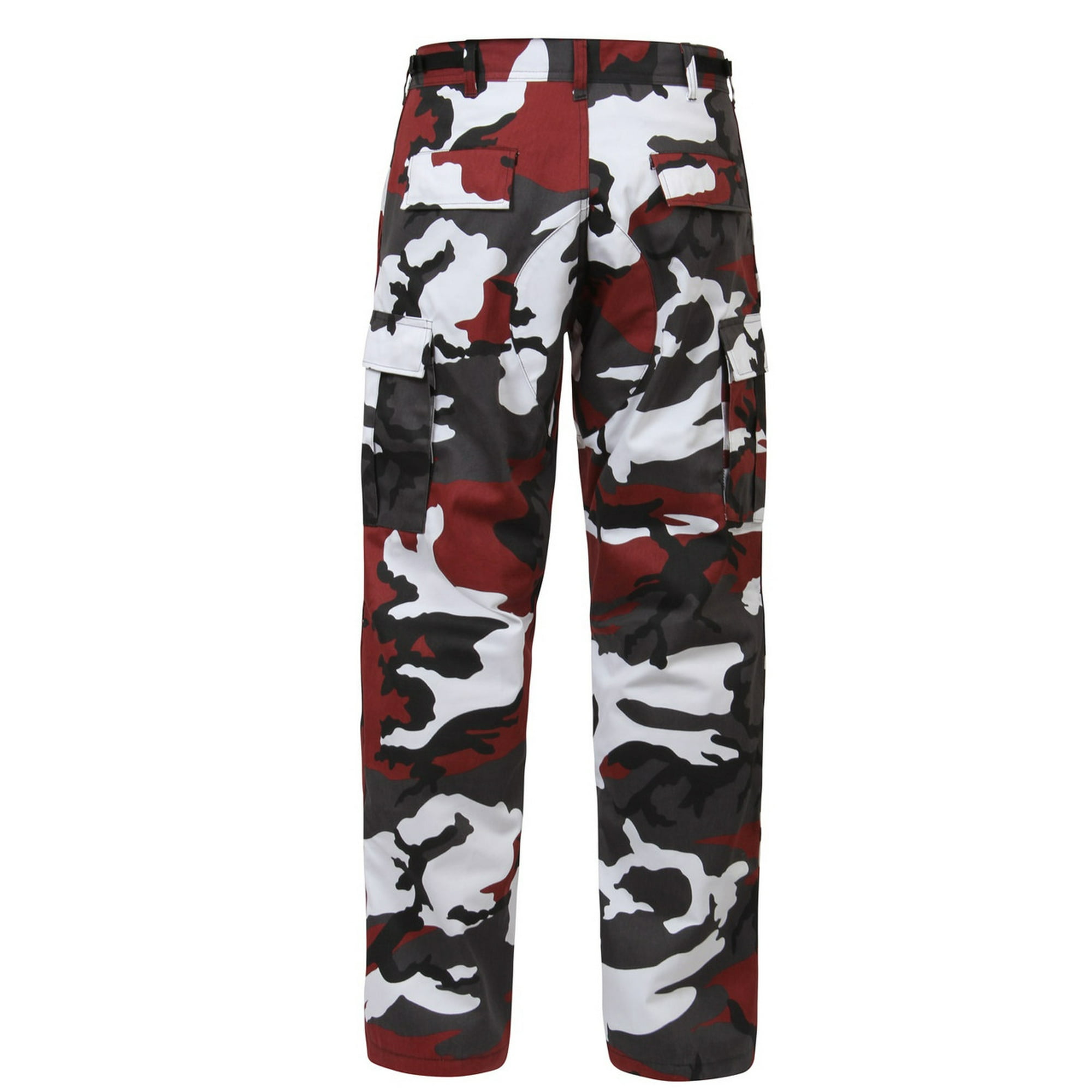 Rothco Color Camo Tactical BDU Pant Red Camo Small Walmart