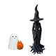 thumbnail image 3 of Figura de bruja,Figuras de decoración de Halloween Bruja Fantasma,Estantería de estatuas decorativas de escritorio,Colección de estatuas,regalos de Halloween,arte y artesanía,Adornos de, 3 of 8