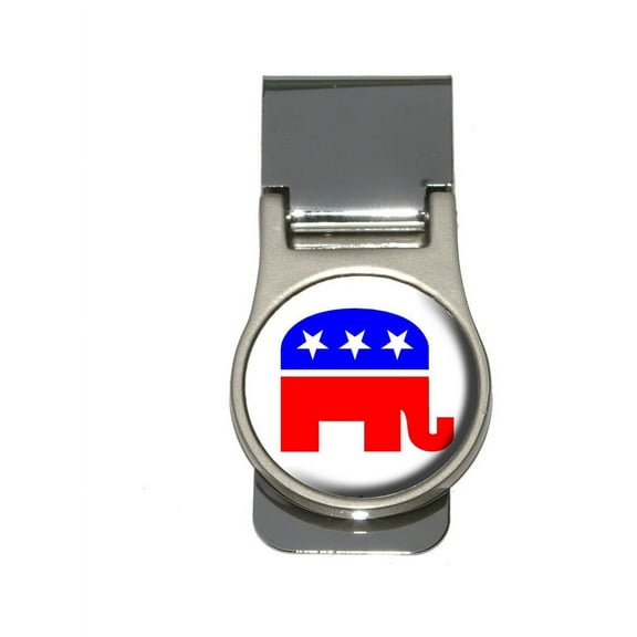 Republican Elephant Money Clip