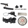 thumbnail image 1 of Kit de engranajes para volante de bicicleta, grupo de 8 velocidades, grupo de bicicleta hueco con cambio de marchas trasero, grupo de bicicleta con volante en T diseñado para el futuro, 1 of 12
