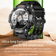 EIGIIS Smart Watch with Wireless Earbuds Mp3 Bluetooth Headset 1.52” Screen Fitness Tracker Men Women Smartwatch for Android Ios