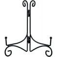 thumbnail image 1 of SVENJBB Black Iron Plate Stand, 6 Inch Plate Holder for Display, Small Metal Plate Display Stands for Cookbook, Picture Frame, Photo, Decorative Plates (6 Inch, 1 Pack), 1 of 7