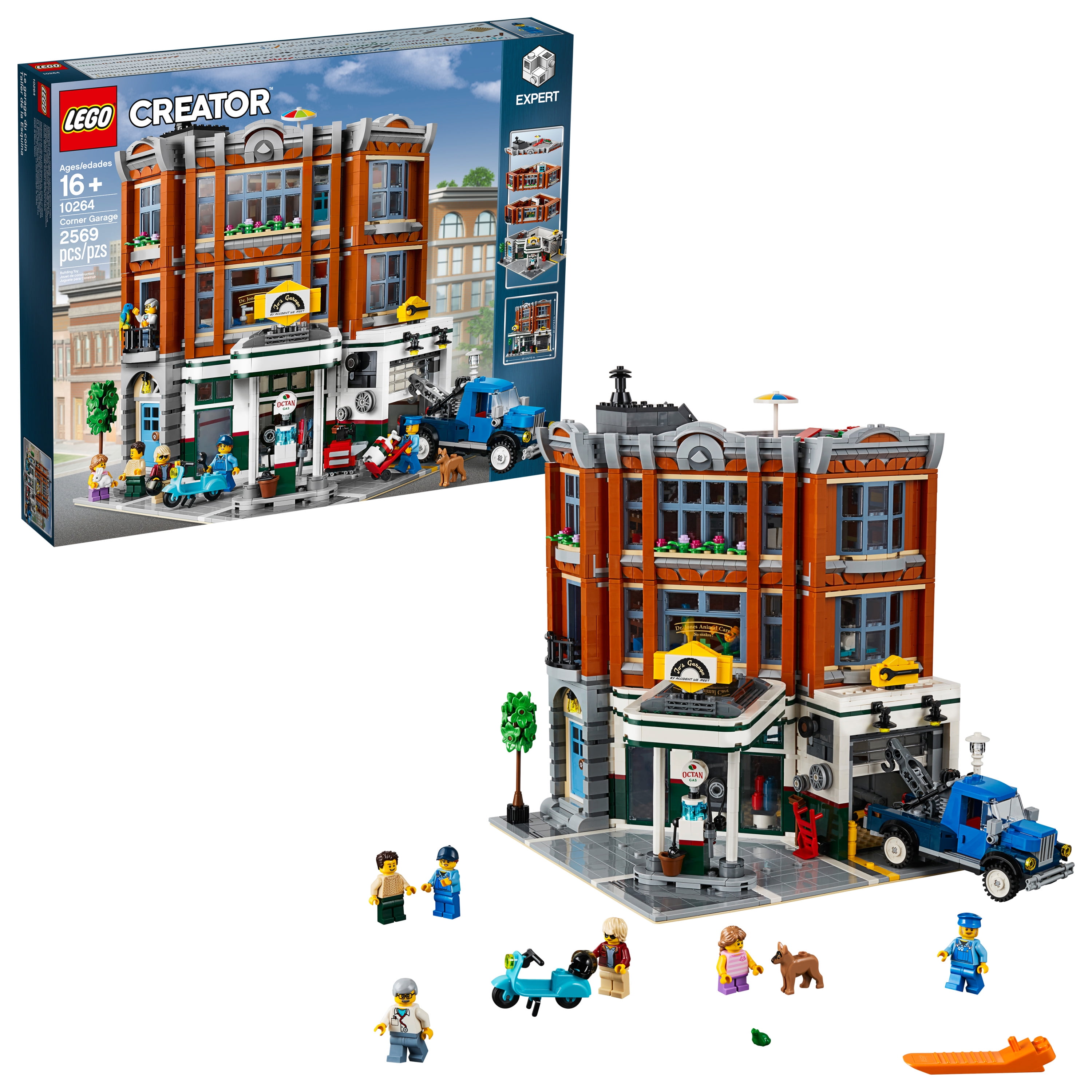 LEGO Creator Expert Corner Garage 10264 Building Kit 2569 Pieces 