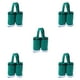 thumbnail image 3 of Kearding Bolsa de dulces reutilizable portátil Calcetín Pantalones de Santa Cesta Manija Botella de vino Regalo de año nuevo de Navidad Verde METRO 5Conjunto, 3 of 6