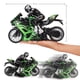 thumbnail image 4 of Motocicleta acrobática con control remoto RC Liberty Imports Green, 4 of 7