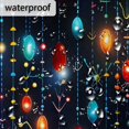 thumbnail image 6 of The Christmas Fun Pattern Shower Curtain for Bathroom Shower Curtain Set with 12 Hooks Waterproof Fabric Bath Curtain for Bathtub Restroom Decor, 72 X 72 in, 6 of 6