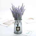 thumbnail image 4 of Fdelink Artificial Flowers 1Bundle Fake Flowers Artificial Lavender Faux Plastic Purple Flowers for Home Purple, 4 of 4