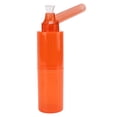 thumbnail image 3 of Juego de taza de cachimba portátil, pipa cilíndrica de plástico para fumar, accesorios para el hogar y viajes, color naranja, 3 of 14