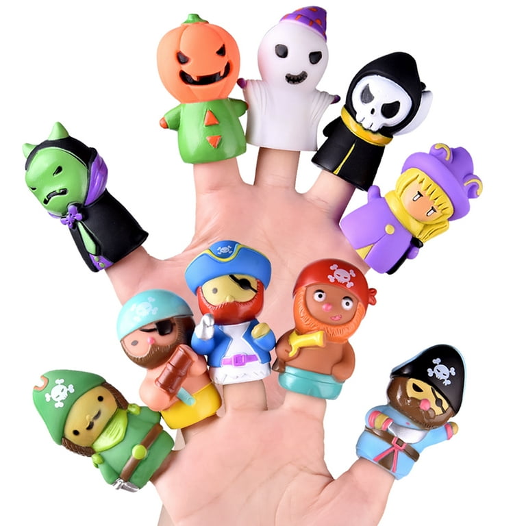 Halloween Monster Finger Puppets Toy (one dozen)