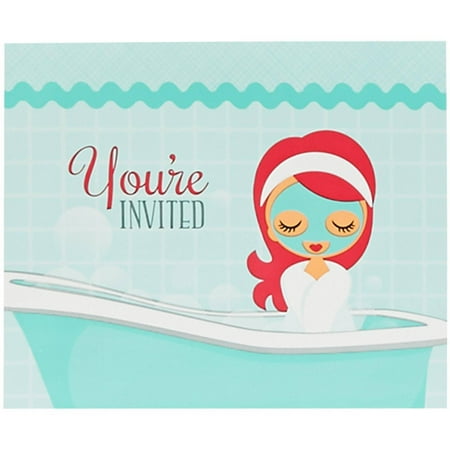 Little Spa Party Invitations 3