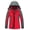 Red, variant on Diamond Candy Women's Waterproof Rain Jacket with Hood Windproof Raincoat Lightweight Lined Jacket for Outdoor hiking