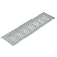 thumbnail image 1 of Grille de Ventilation Argentée 80*300 avec Persiennes, 1 of 9