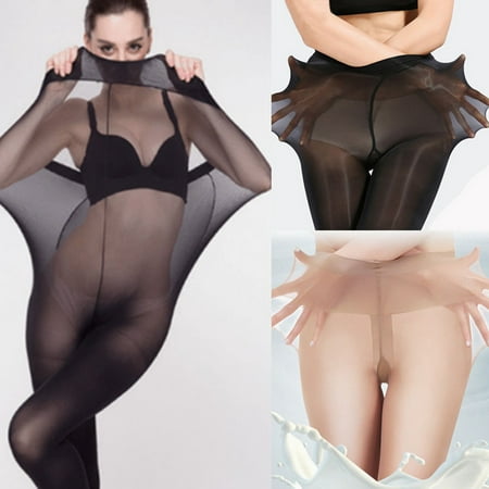 

Summer Super Elastic Long Stockings Thin Women Footed Tights Shaping Pantyhose