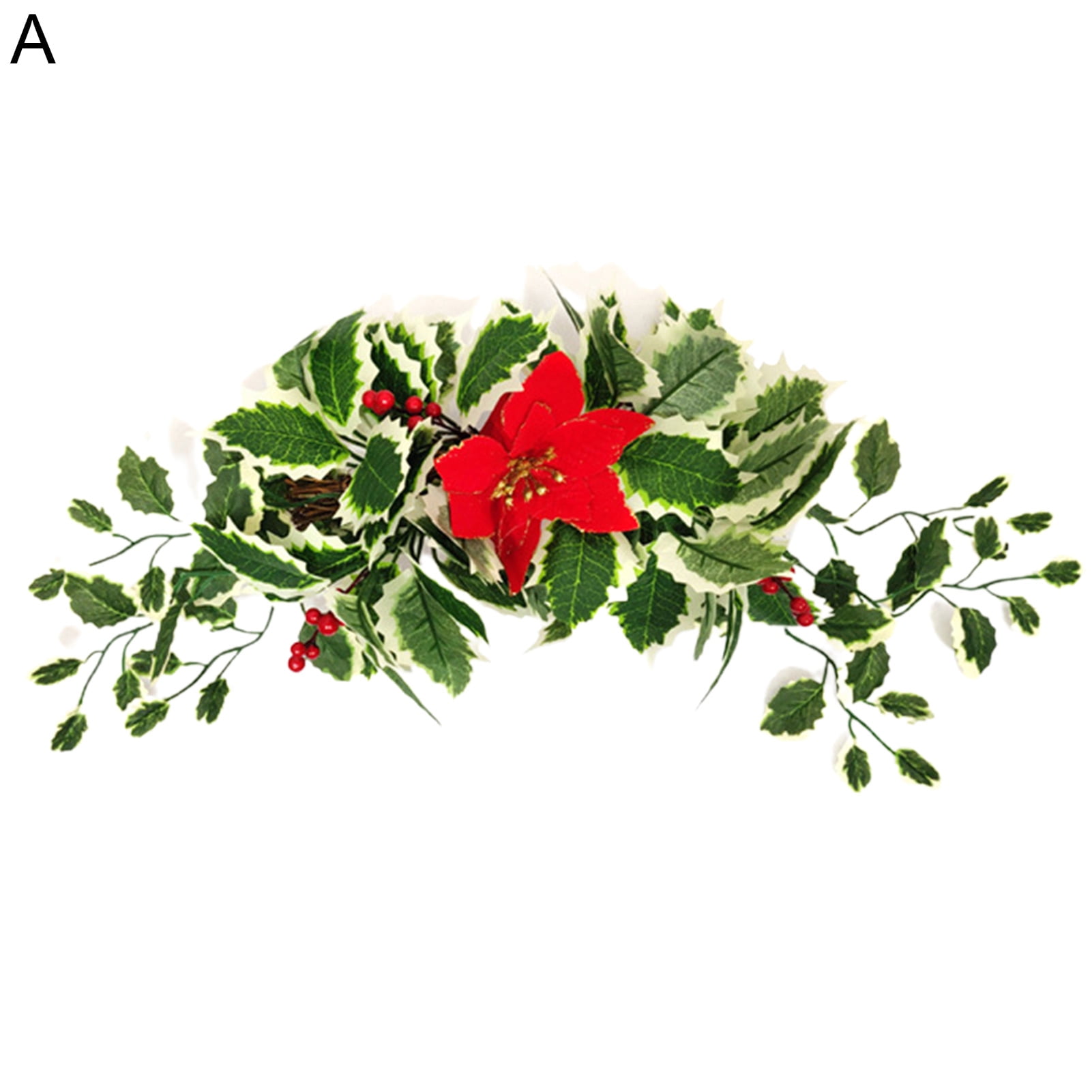 HEVIRGO Christmas Swag Nicelooking Ornamental Hanging Design Greenery