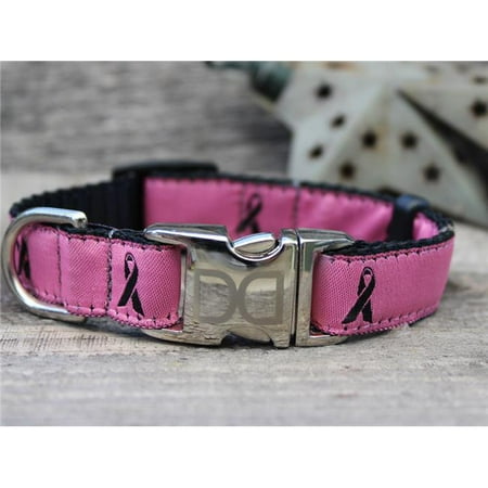 Diva Dog Boutique - Breast Cancer Awareness Pink Dog Collar XS/S