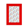 thumbnail image 1 of Chinese Fish Pattern Pair Tradition Picture Display Art Red Photo Frame, 1 of 4