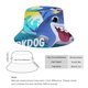 thumbnail image 2 of Tiburón Perro Sombrero bucket para adultos, gorra de protección solar, sombrero de pescador plegable para viajes al aire libre, pesca y actividades de verano, 2 of 6