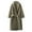 Army Green, variant on Jinhomg Women Fall Long Cardigan Coat Casual Comfy Long Length Open Front Puffer Jacket Thermal Long Sleeve Lapel Collar Padded Coats With Drawstring Limited Time Deal Army Green L