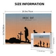 thumbnail image 4 of Sikiie Anzac Day Puzzle, Jigsaw Puzzles, Jigsaw Puzzles 1000 Pieces, Custom Jigsaw Puzzle for Adults (29.5×19.7in, Horizontal), 4 of 9