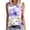 Multicolor, variant on Puntoco Tops for Women Women Summer Tops Sleeveless Tank Floral Casual Cute Loose Fit Cute T-Shirt Tunic Multicolor 10(XL)