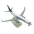 thumbnail image 1 of Maquette d'Avion Rétro Élégante American Westjet B737 en Matériau Composite, Pièce Décorative Stylée avec Roues Mobiles, 1 of 9
