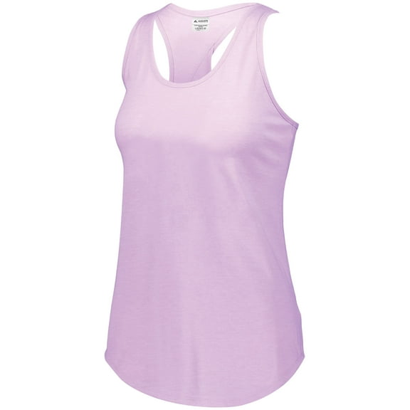 Augusta Ladies Lux Tri-Blend Tank 3078 Dusty Rose Heather 2Xl