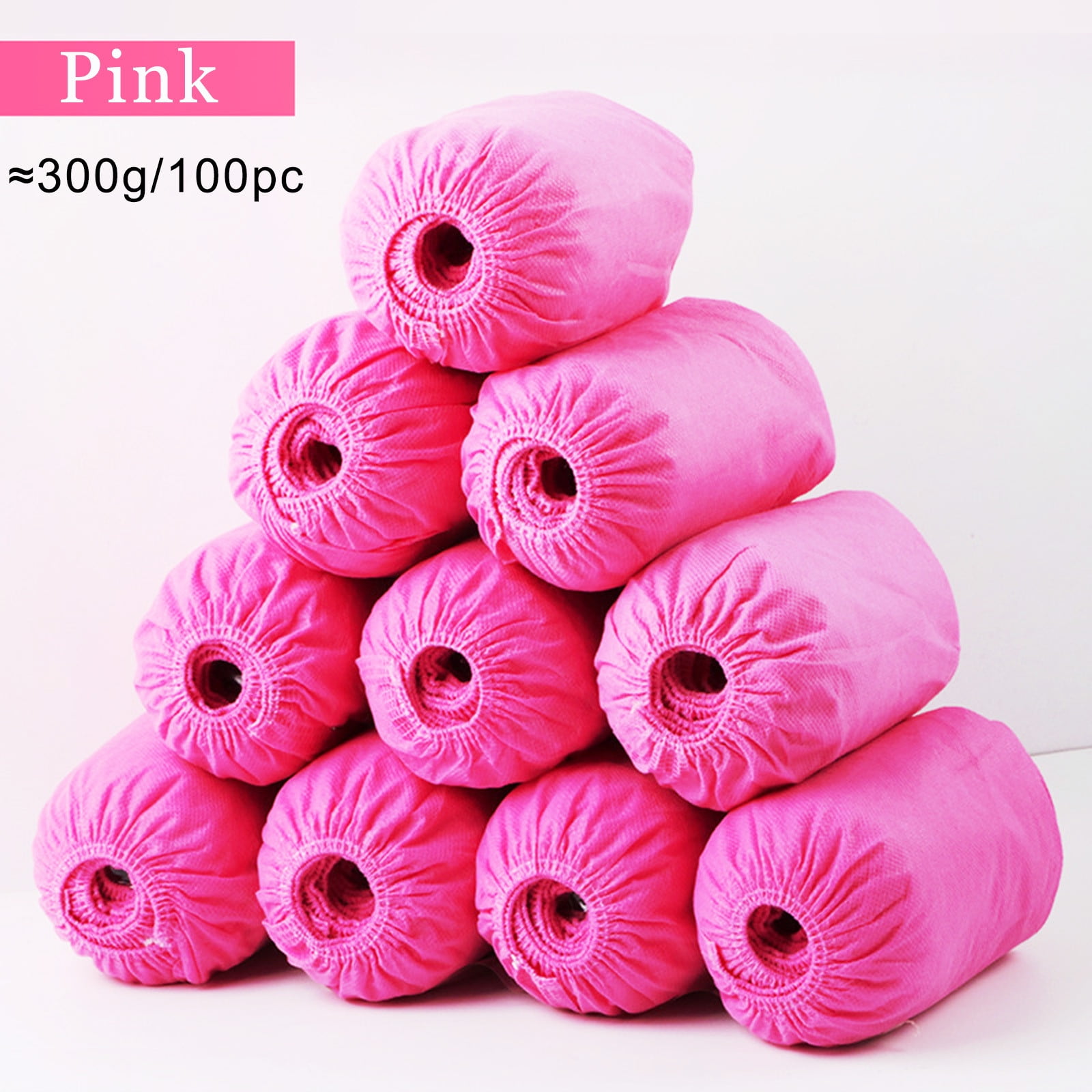 Alueeu Shoes Covers 100Pcs Shoe Covers Disposable Hygienic Boot Cover