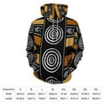 thumbnail image 2 of African Mud Cloth Artistry Art Oversized Hoodies For Woman Pullover With Pocket Comfortable Fation Pullover Hoodie S-5XL, 2 of 4
