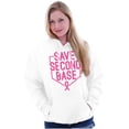 thumbnail image 4 of Breast Cancer Awareness Save Second Hoodie Sweatshirt Women Brisco Brands X, 4 of 6