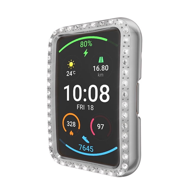 Étui Compatible pour Huawei Watch Fit Smartwatch Incrusté de Pare-Chocs Antichoc Protecteur d'Écran