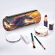 thumbnail image 2 of Easygdp Rainbow Sunset Cloud White Horse para Estuche de Lápices Cilíndrico de Cuero con Cremallera, Organizador de Lápices de Cuero para Escuela, Oficina y Viajes, 2 of 6