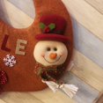 thumbnail image 3 of Bolsa de regalo de dulces de Navidad Accesorios de decoración Calcetines de muñeco de nieve de Papá Noel Decoración de regalo de Navidad 52 * 82 (cm) decoración de Navidad (Color : Brass) Xemadio ZYY-2456, 3 of 5