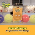 thumbnail image 2 of Scrub Daddy Smart Storage Kitchen Non-Slip Sink Caddy, 2 Pack, 2 of 3