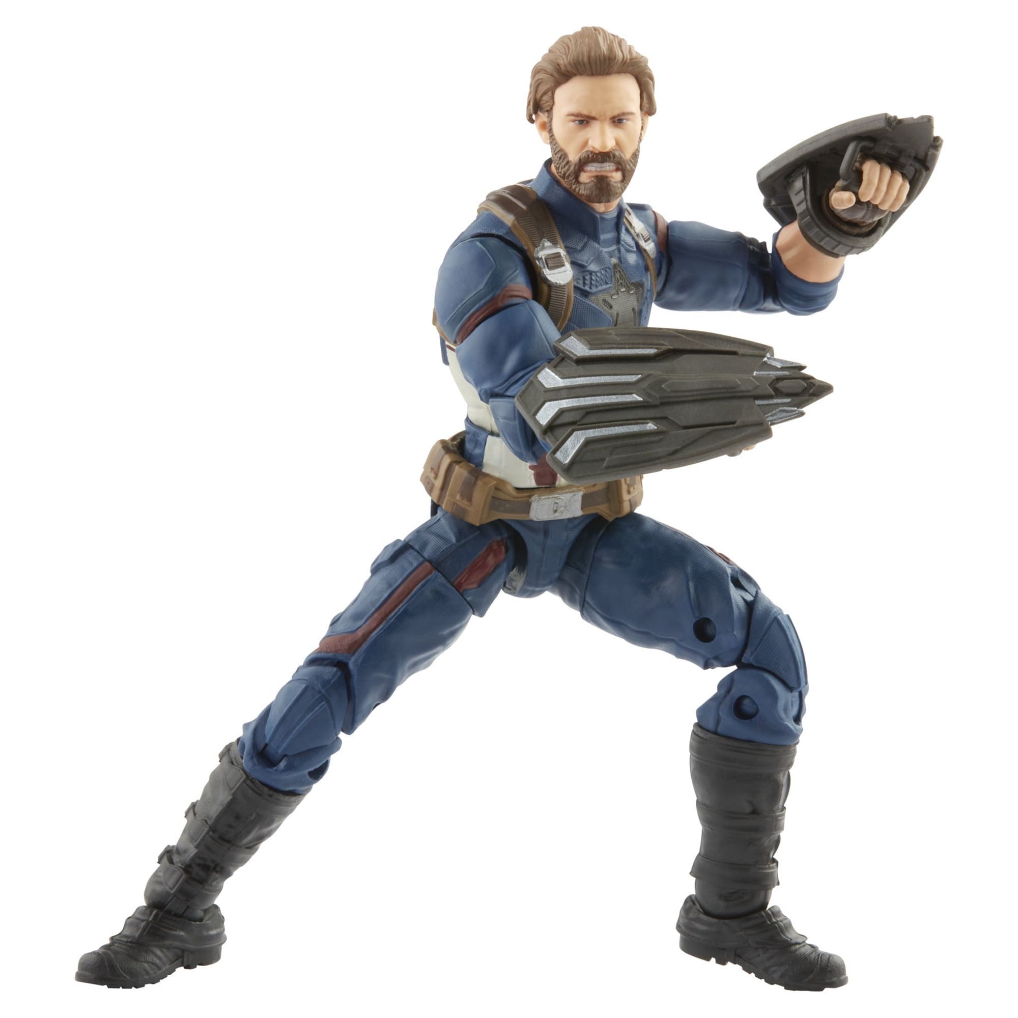 Marvel: Legends Series Captain America Kids Toy Action Figure for Boys and Girls Ages 4 5 6 7 8 and Up (6”)