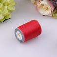 thumbnail image 4 of Red Waxed Polyester Thread 0.8mm Flat Hand Sewing Stitching Cord 90 Meters, 4 of 9
