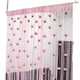 thumbnail image 1 of Injueey Cortina romántica con cuentas para decoración de privacidad, cortina con borlas individuales para puerta de rosas, mosquitera para Sombras de ventana rosa, 1 of 6
