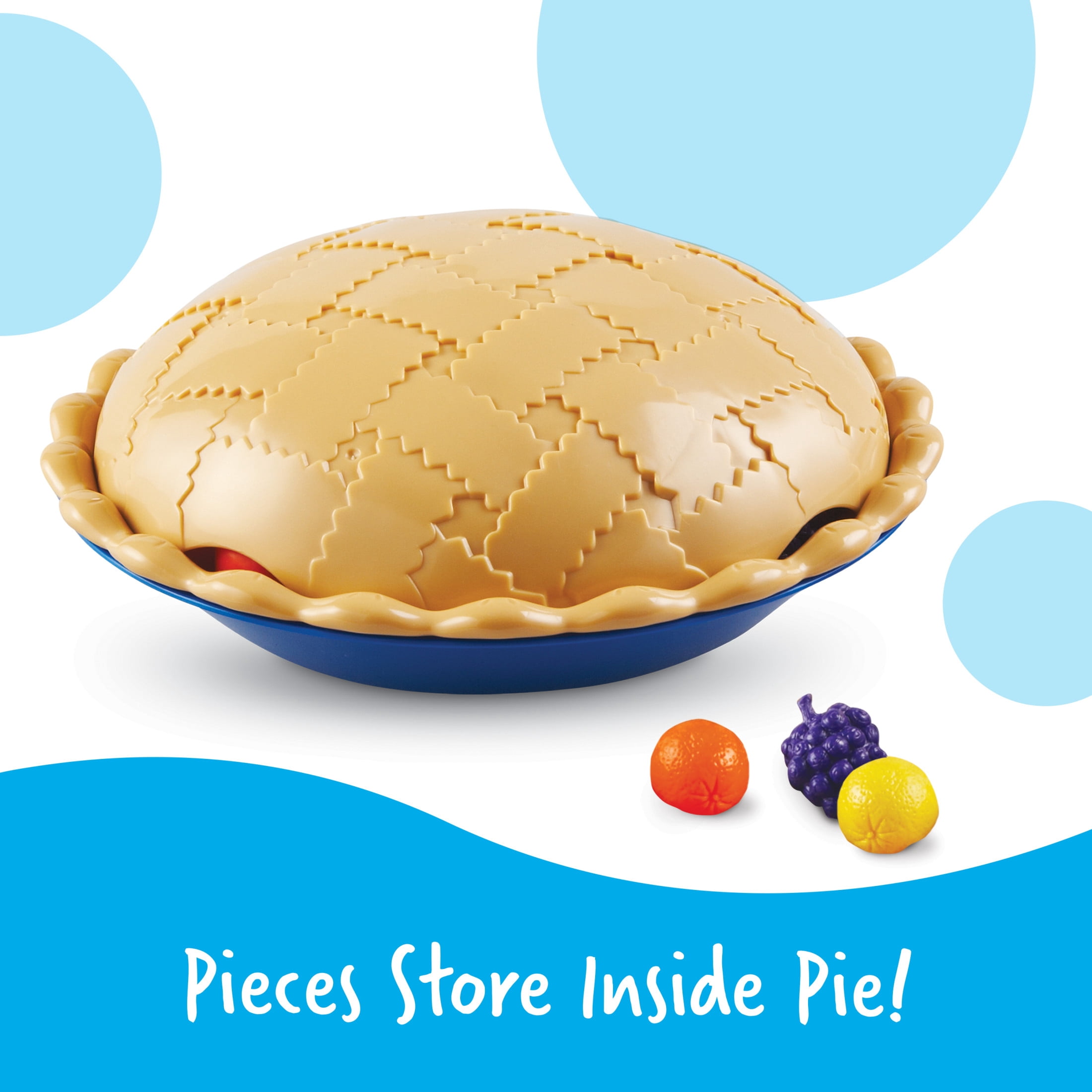Learning Resources Super Sorting Pie - Food Toys, Counting and Sorting, Ages 3+