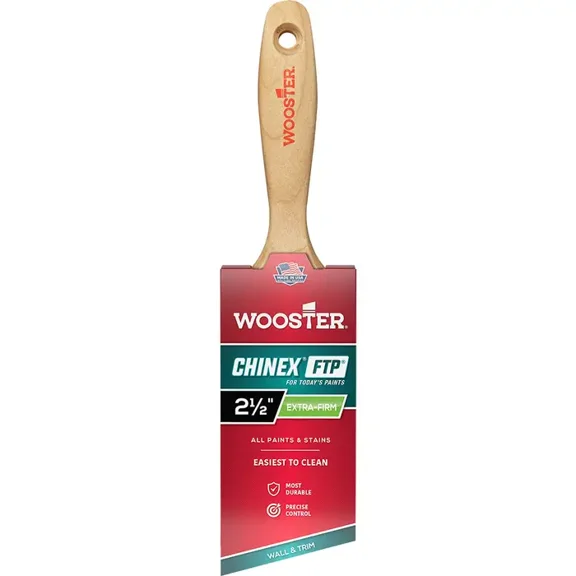 Wooster 4415 2-1/2" Chinex FTP Angle Varnish Brush