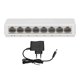 thumbnail image 2 of Divisor Ethernet, Concentrador De Red De Buena Compatibilidad Duradero 100-240V Para Televisores Inteligentes, 2 of 7