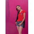 thumbnail image 4 of 4th of July Dabbing Uncle Sam Women's Juniors V-Neck T Shirt, 4 of 5