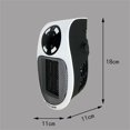 thumbnail image 4 of TFixol 500W Portable Electric Heater Mini Fan Heater Desktop Household Wall Handy Heating Stove Radiator Warm With Remote Control, 4 of 7