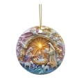 thumbnail image 1 of Adornos navideños colgantes,Adorno para árbol de Navidad Adorno colgante de Navidad,figurilla colgante pequeño magnífico Jesús acrílico,nacimiento pesebre nacido fiesta religiosa, 1 of 8