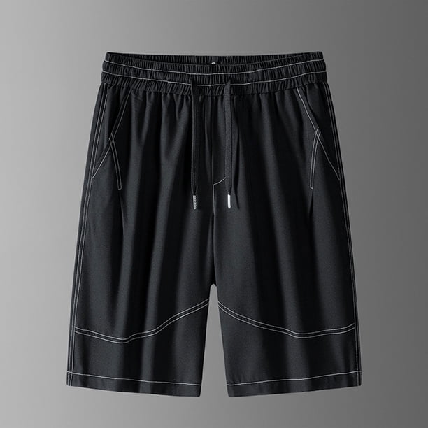 pstuiky Pantalones cortos para hombre, Pantalones cortos casuales, transpirables y de uso diario para hombre, para playa y exteriores Pantalones cortos cargo