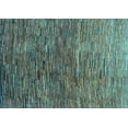 thumbnail image 1 of Ahgly Company Indoor Rectangle Abstract Light Blue Contemporary Area Rugs, 2' x 5', 1 of 4