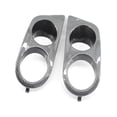 thumbnail image 1 of 51112695255, 51112695256 2-Hole Fog Lamp Bezel Lower Center Grille Front Bumper Grille Car for 3 Series E46 M3 01-06, 1 of 5