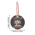 thumbnail image 4 of 2022 Regalo de Navidad para ella Regalo para colgante de Navidad Decoración de árbol de Navidad 5 piezas, 4 of 4